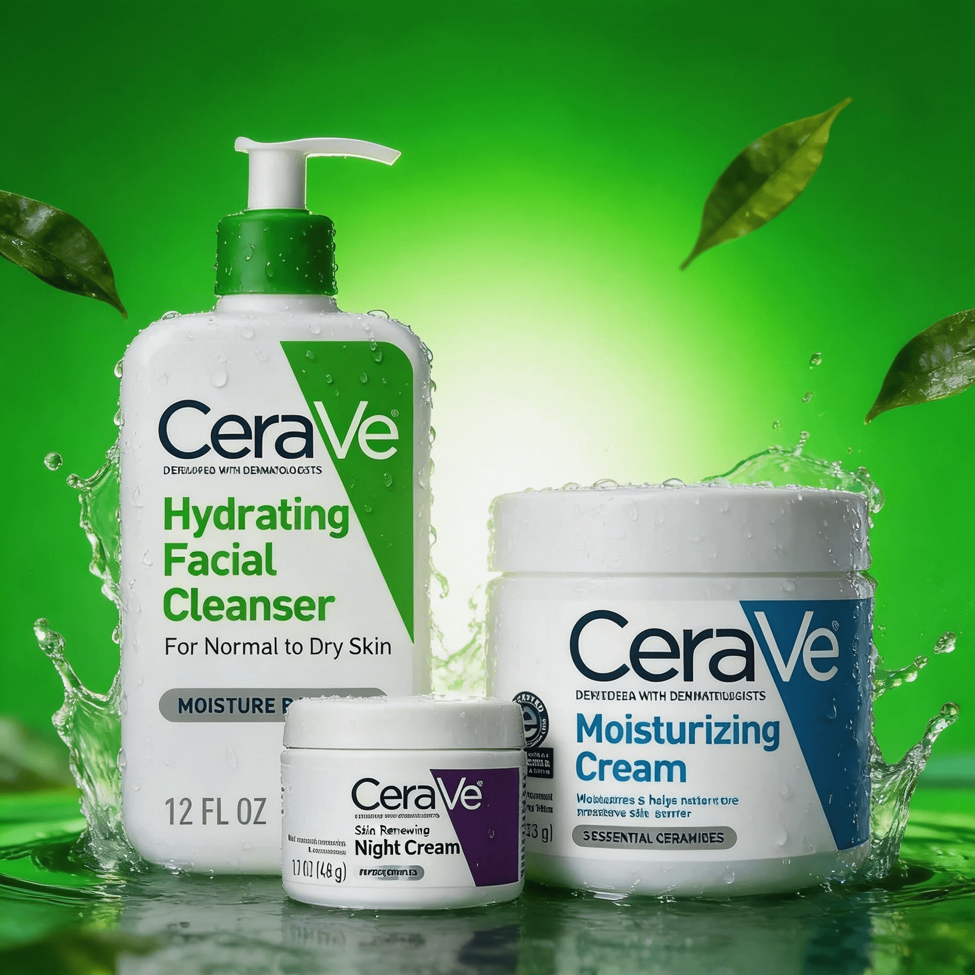 Hydrating Facial Cleanser - Ultimate Hydration Skincare Set