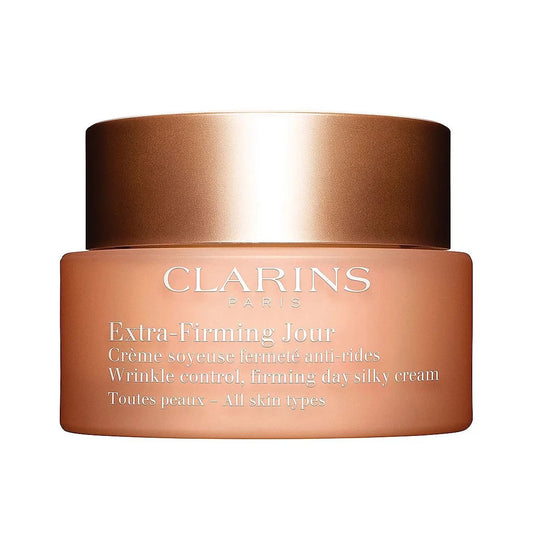 Clarins Extra-Firming Jour Wrinkle Control, Firming Day Cream 50ml, All Skin Types, Original Skincare Health Care