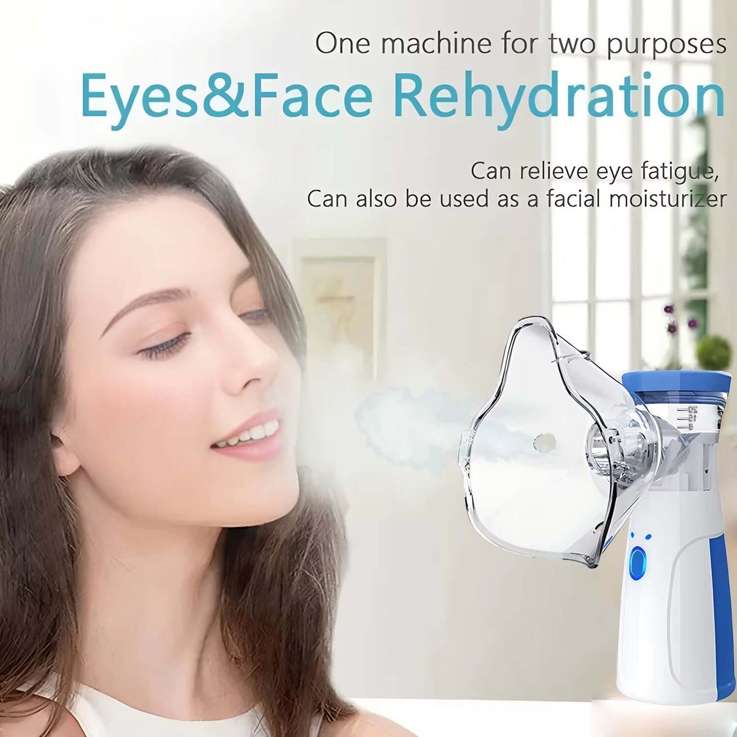 Compact Mini Sonic Facial Brush for deep skin hydration and portable skincare routine