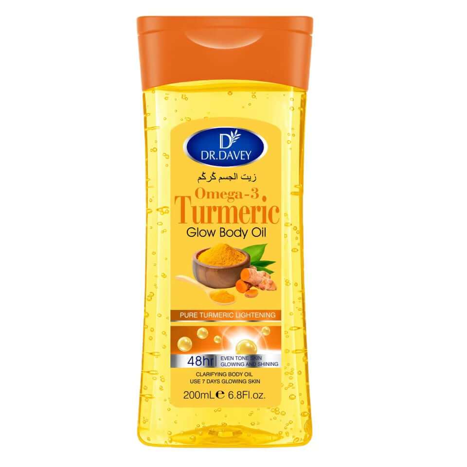 Golden Glow Body Elixir turmeric omega-3 body oil for radiant skin