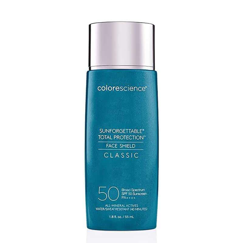 Colorescience Sunforgettable Mineral SPF 50 lightweight mineral sunscreen for face with broad-spectrum protection