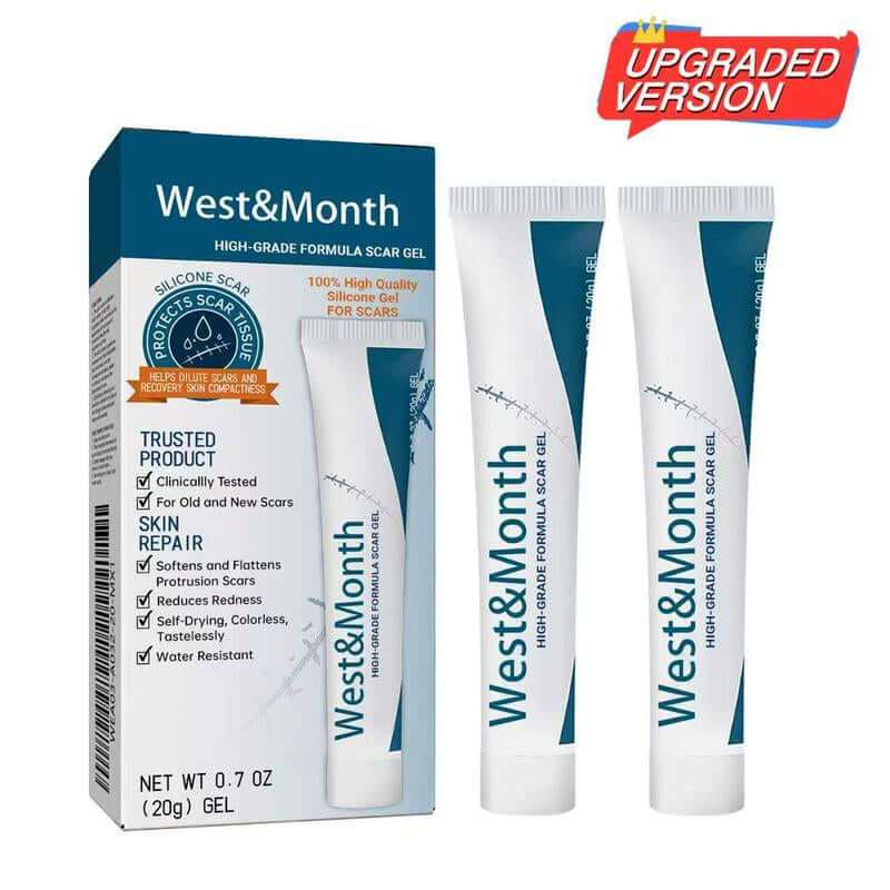 Radiance Repair Serum bottle with advanced silicone gel for scar reduction and skin repair