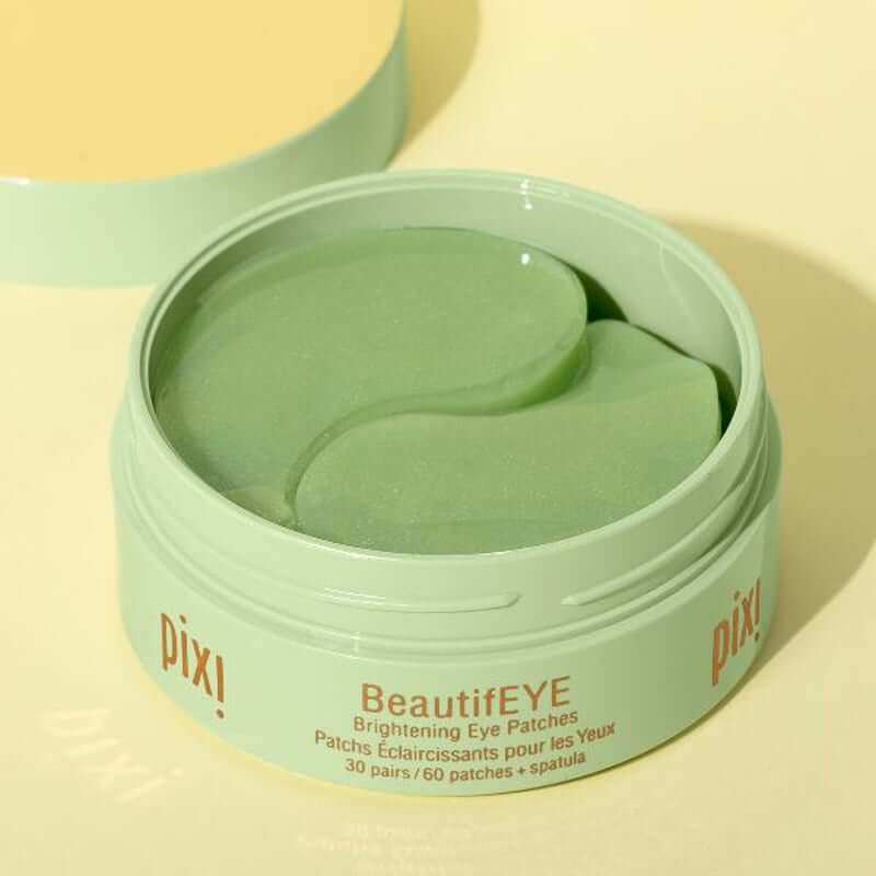 Pixi Beautifeye Hydrogel Patches revitalizing under-eye area with hydration and brightening ingredients