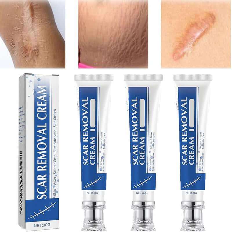 Bottle of Radiance Repair Serum for intensive scar recovery and smoother skin