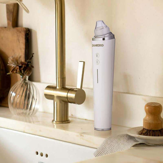 Sleek Advanced Pore Vacuum Black Head Remover with magnified camera and adjustable suction for flawless skin cleaning