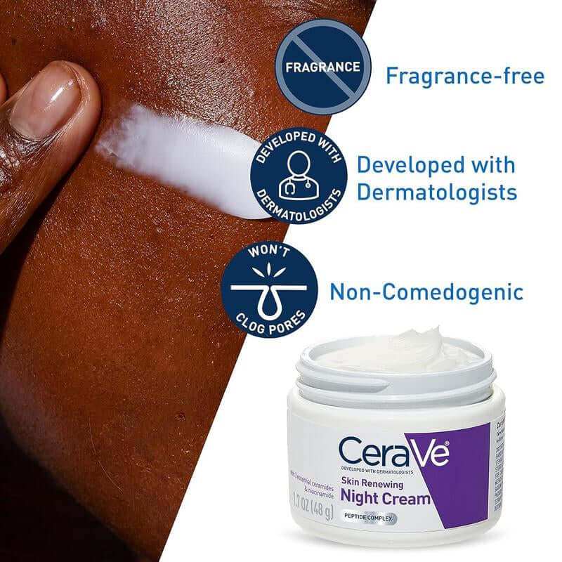 CeraVe Ultimate Hydration Skincare Set with Hydrating Facial Cleanser, Night Cream, and Moisturizing Cream for dry to normal skin