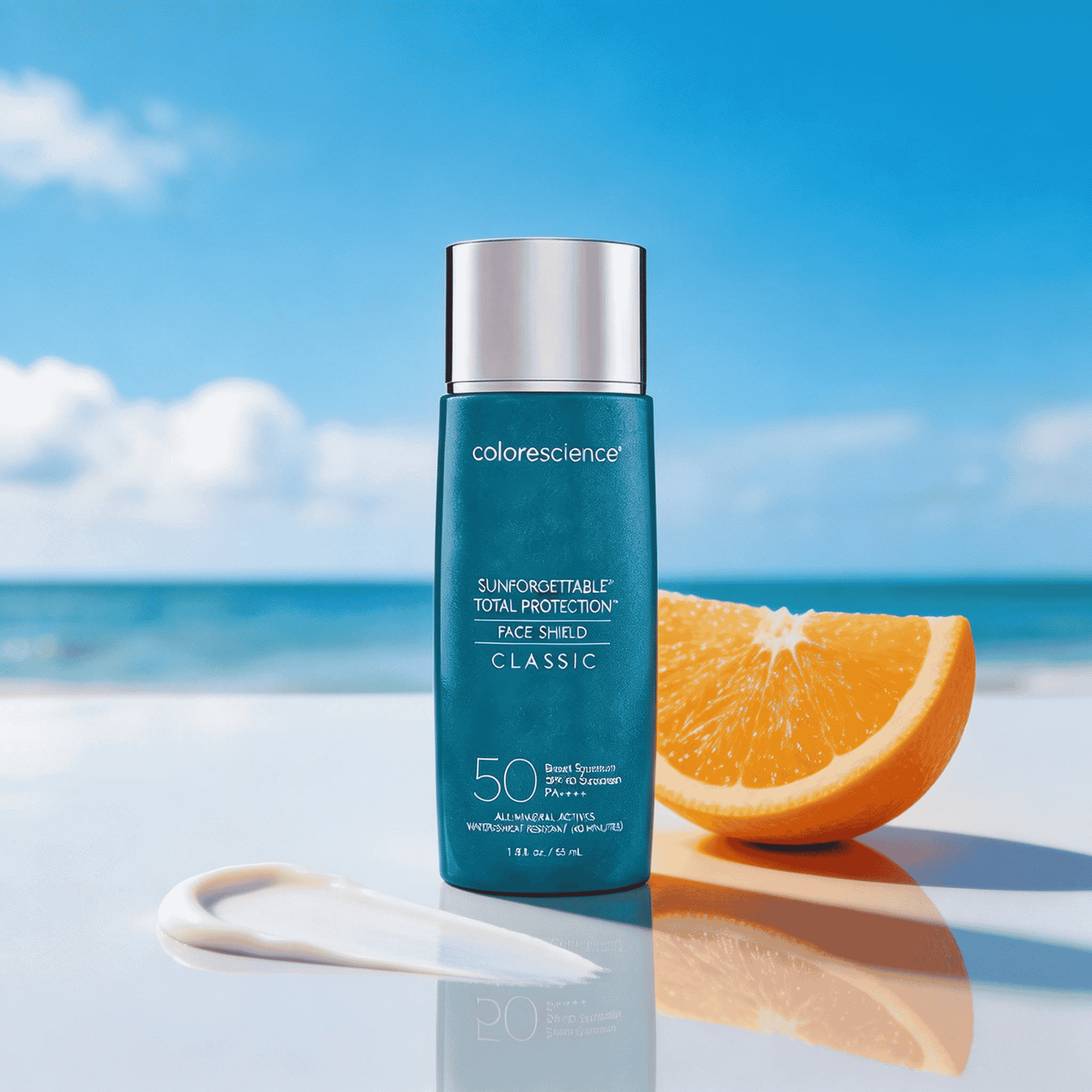 Colorescience Sunforgettable Mineral SPF 50 lightweight mineral sunscreen with broad-spectrum protection and antioxidant formula