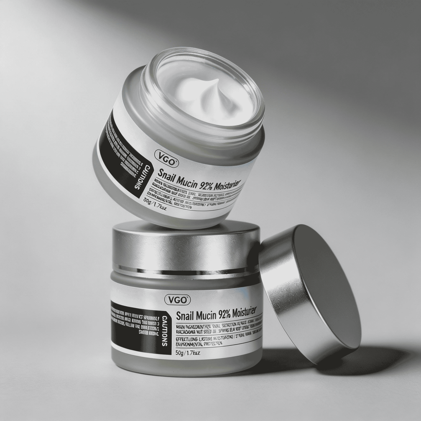VGO Snail Repair Gel Cream 92% moisturizing hydrating face gel for dry sensitive skin