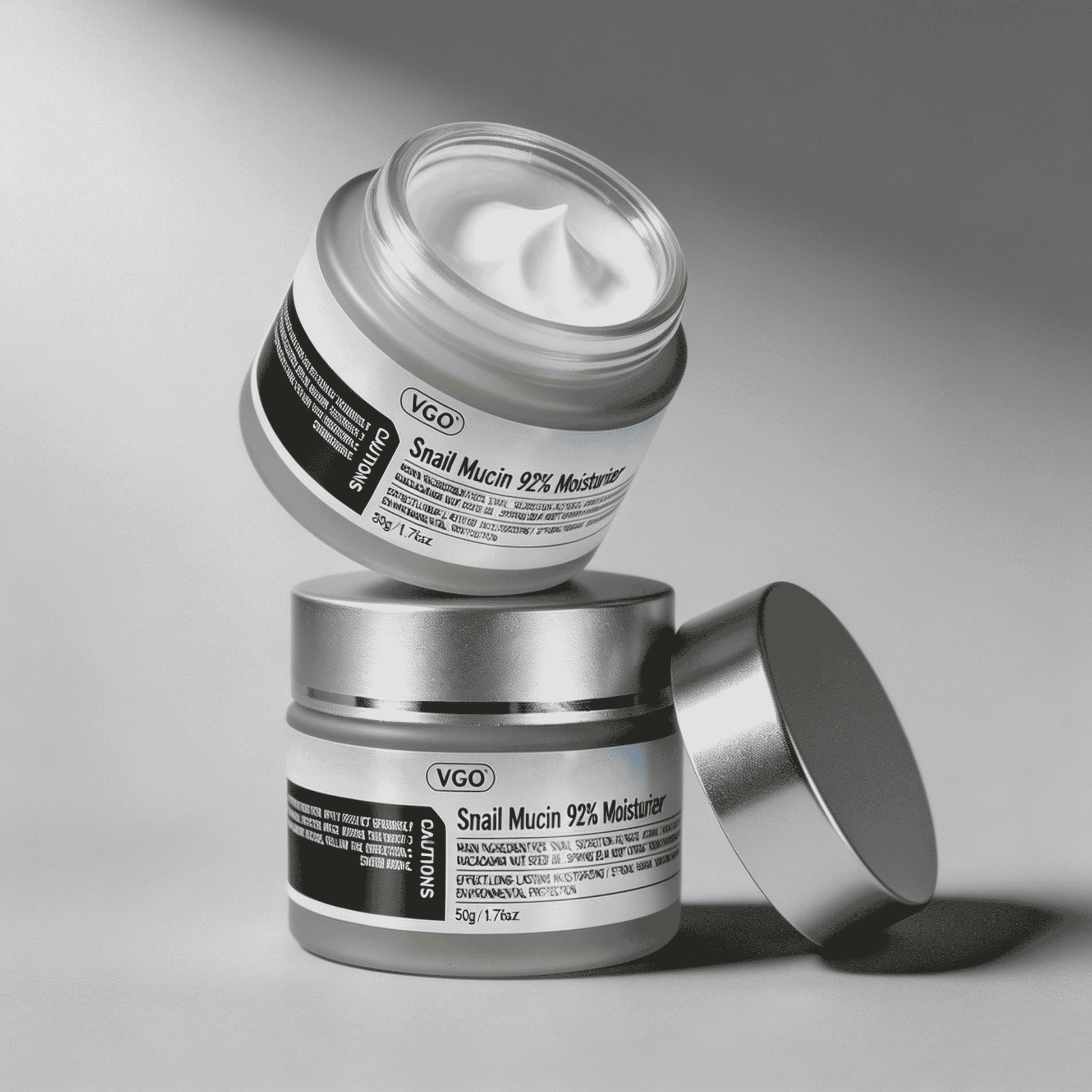 VGO Snail Repair Gel Cream 92% moisturizing hydrating face gel for dry sensitive skin