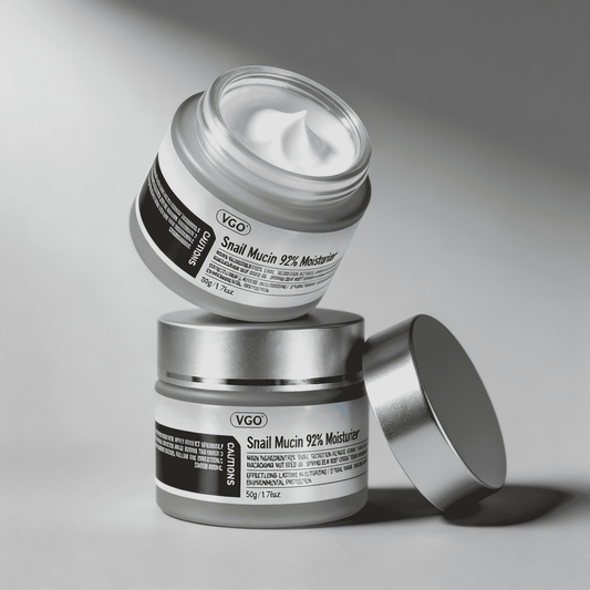 VGO Snail Repair Gel Cream 92% moisturizing hydrating face gel for dry sensitive skin
