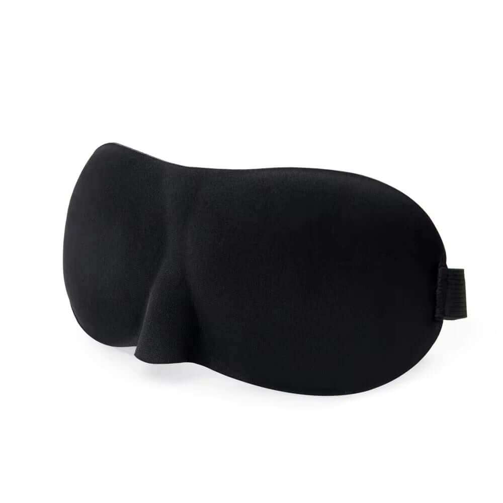 3D contour sleep mask designed for comfortable eye coverage and light blocking