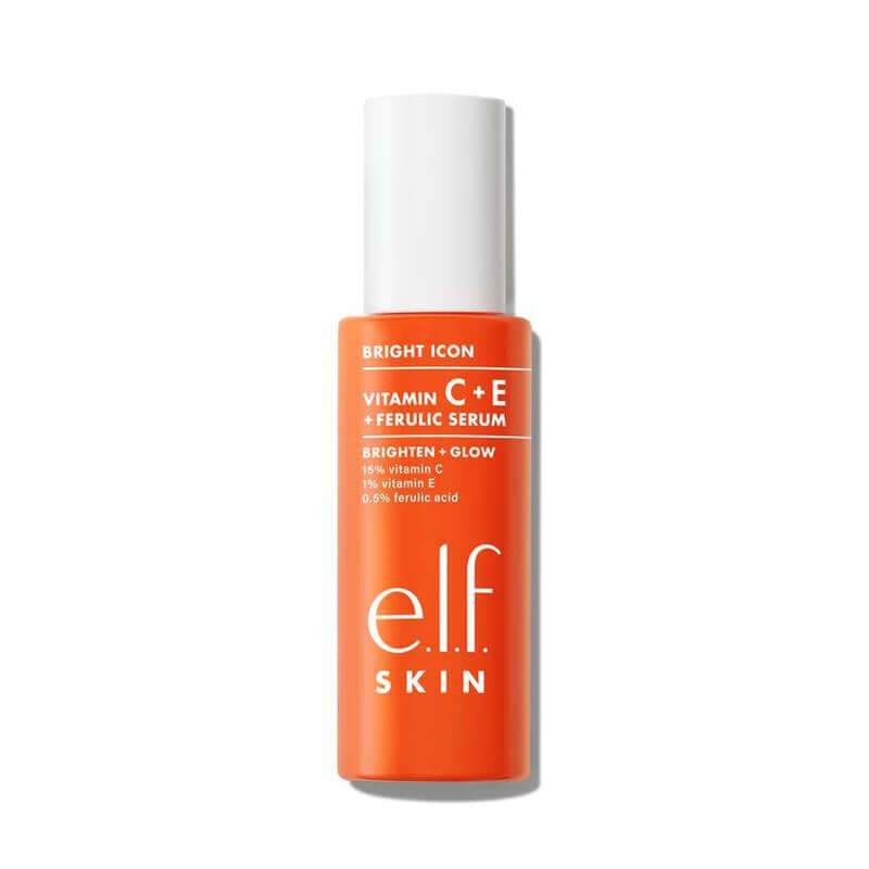 Bright Icon C+E Radiance Serum bottle with vitamin C, E, and ferulic acid for glowing skin