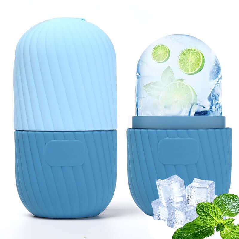 Premium ice roller and gua sha set for skin rejuvenation and tightening