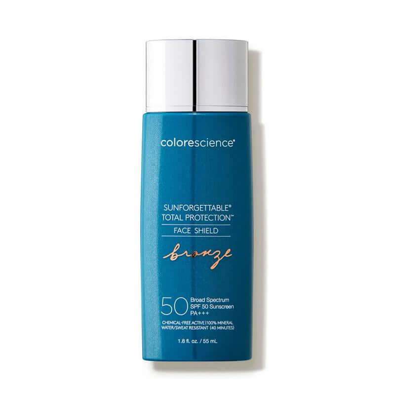 Colorescience Sunforgettable Mineral SPF 50 lightweight mineral sunscreen protecting skin from UVA/UVB rays and pollution with antioxidant-rich formula