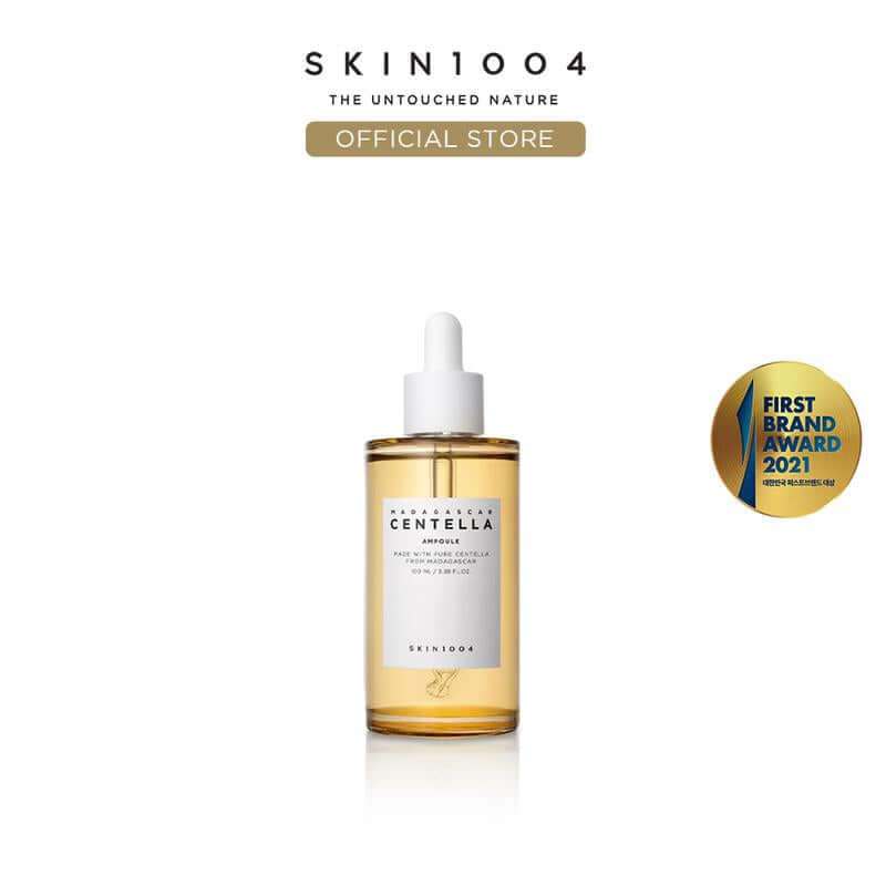 SKIN1004 Centella Calm Ampoule hydrating serum with Madagascar Centella Asiatica extract for soothing sensitive skin