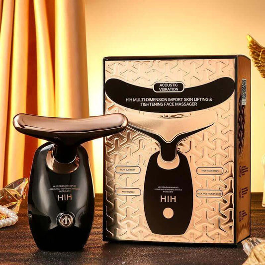 Premier Lift Microcurrent Device sleek dolphin-blond face massage and skin lifting tool for home skincare routine