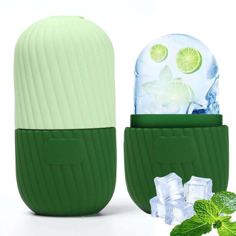 Premium ice roller and gua sha set for facial skincare and rejuvenation