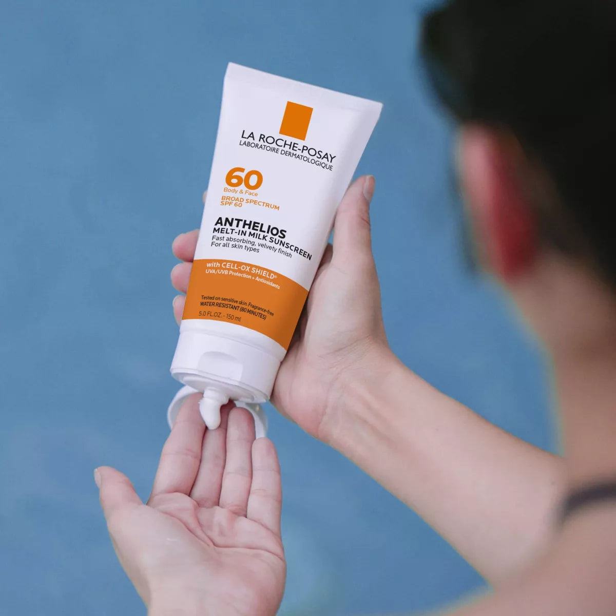 La Roche Posay Anthelios Sunscreen Melt-In-Milk Lotion Face and Body Sunscreen - SPF 60