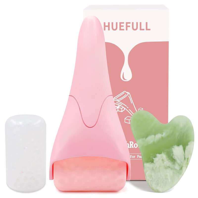 FreshRoll Ice Facial Roller for soothing and rejuvenating skin with ergonomic handle and portable design