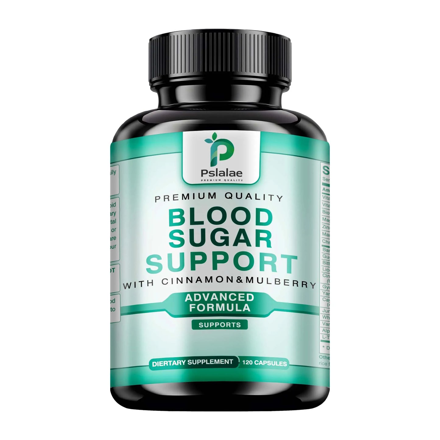 Blood Sugar Support - Controls Blood Sugar Levels, Supports Heart Health, Glucose Metabolism - 120 Capsules
