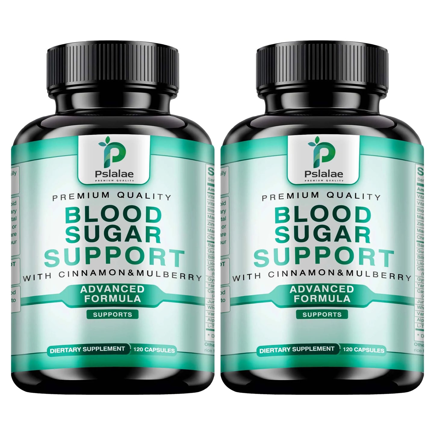 Blood Sugar Support - Controls Blood Sugar Levels, Supports Heart Health, Glucose Metabolism - 120 Capsules