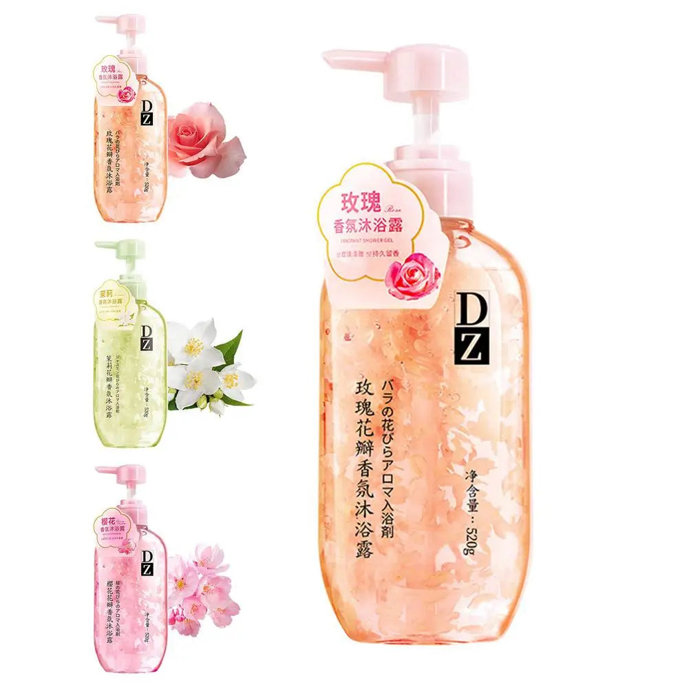 NEW Aromatherapy Moisturizing Body Wash Large Capacity 520ml Long-Lasting Fragrance Deep Cleansing Moisturizing Body Wash