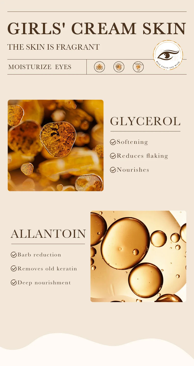 BIOAQUA Rice Raw Pulp Eye Mask