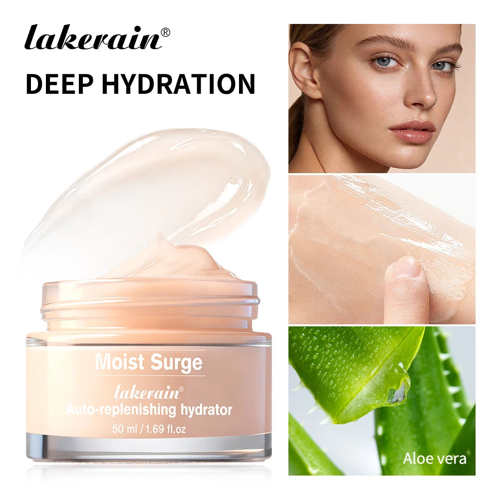 Auto-replenishing Hydration Cream Deep Moisturizing Refreshing Oil-Free Texture Quickly Absorb Long-lasting Hydration Face Cream