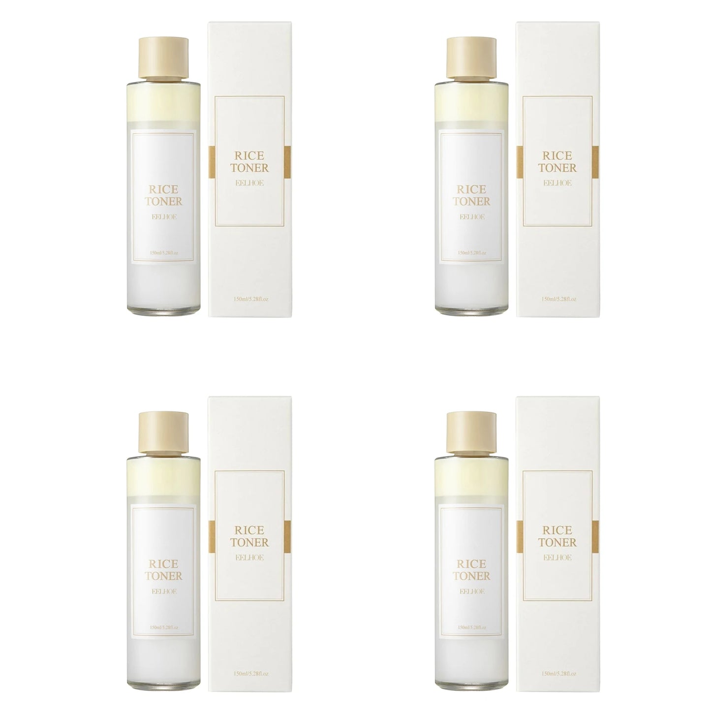 Rice Water Face Toner Essence Deep Moisturizing Repairing Skin Barrier Shrink Pore Brightening Anti Aging Nourishing Toner 150ml