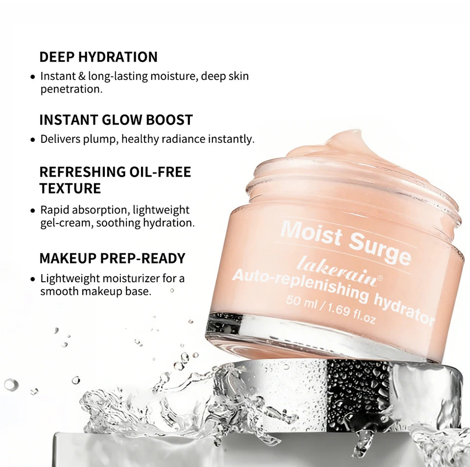 Auto Replenishing Hydrator 50ML Deep Long Lasting100H Hydration Instant Glow Boost Skin Moisturizing Skin care Face cream