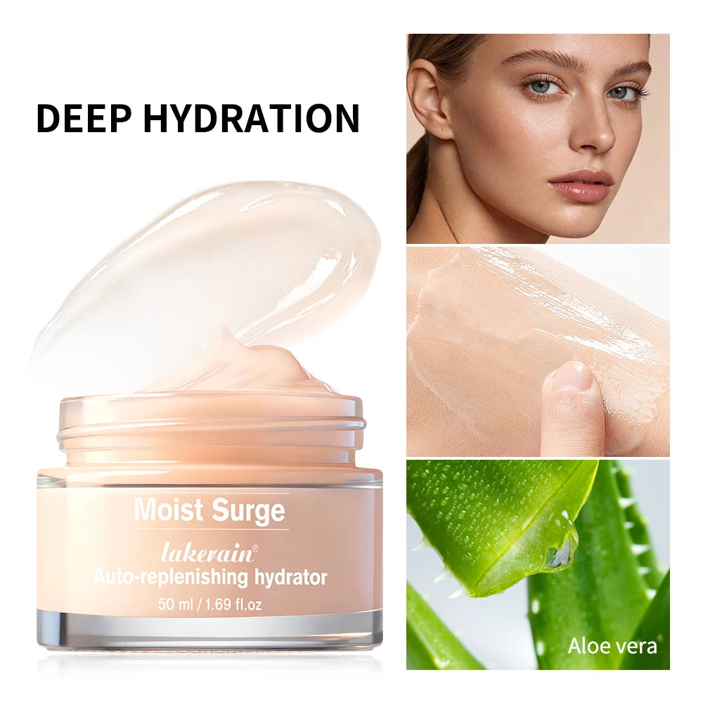 50ml Auto-replenishing Hydrator Long-lasting Deep Hydration Instant Glow Boost Non-greasy Face Cream Skin Care Product