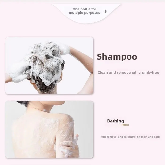 Sulfur Body Wash 1kg Refreshing Moisturizing Long-lasting Fragrance Oil Control Mite Removal Cleansing Anti-itching Bath Soap