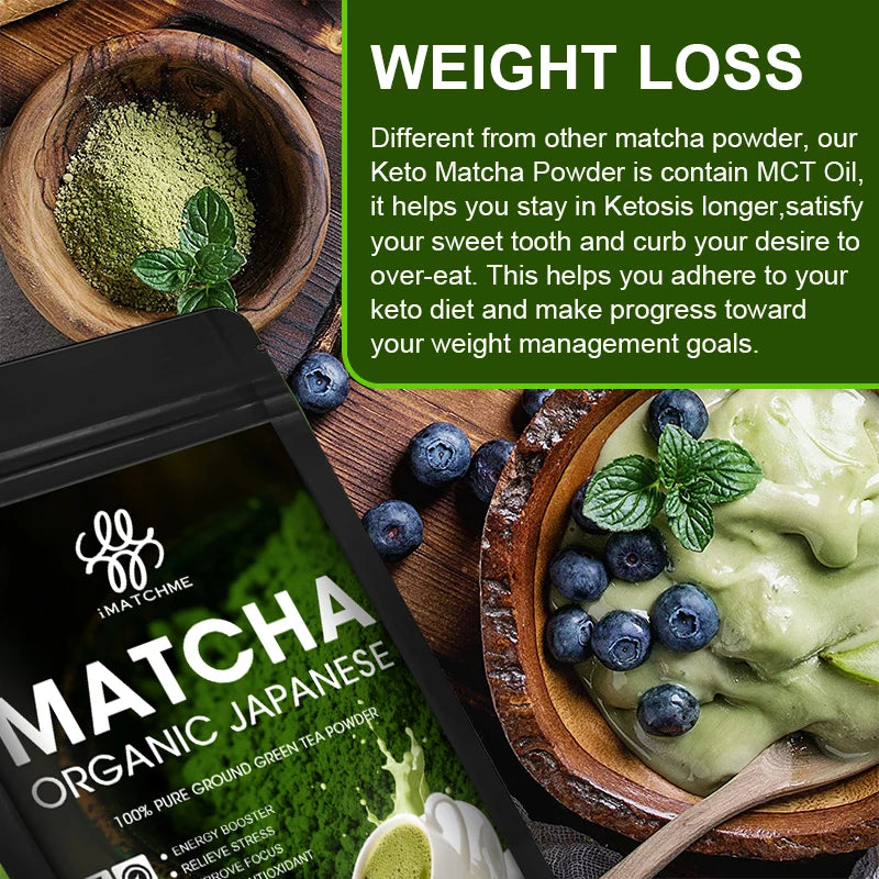 Original Matcha Supplement Superfood for Energy, Immune, Digestion and Antioxidant Support Weight Loss