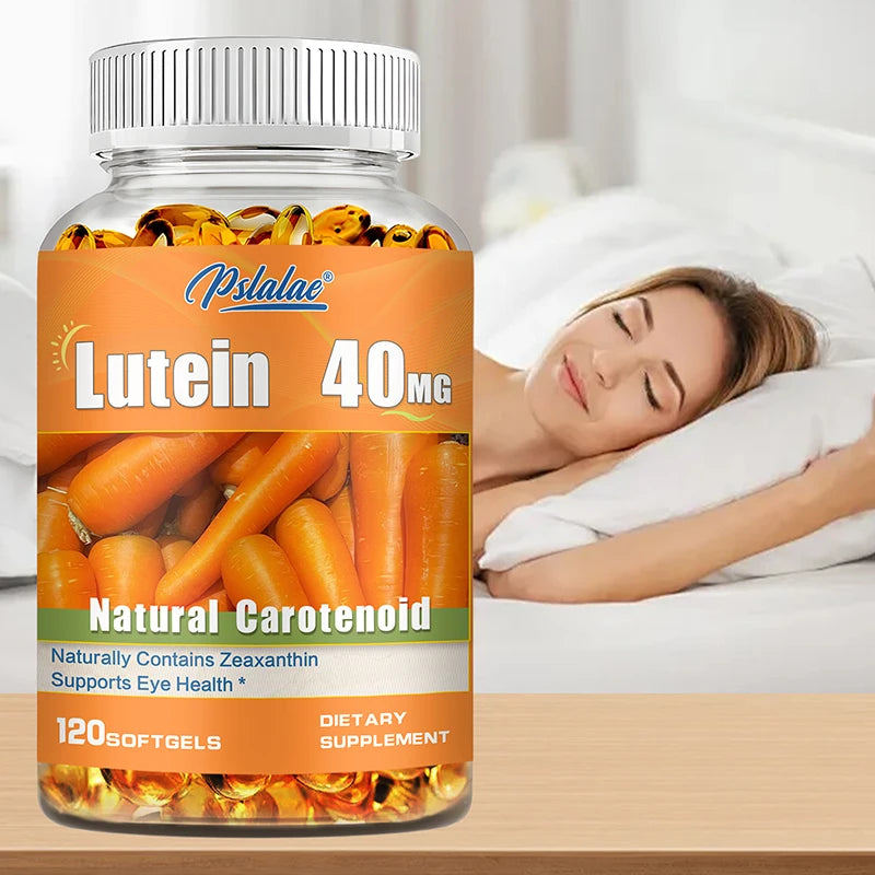 Lutein 40mg - with Zeaxanthin - Supports Healthy Vision, Blue Light Protection, Relieves Eye Fatigue and Dryness - 120 Capsules