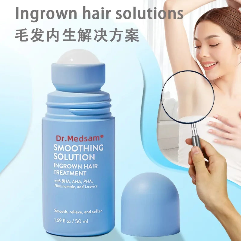 Solution To Endogenous Hair Soothing Ball Essence Anti Hair Inner Smooth Armpit Bikini Ingrown Hair