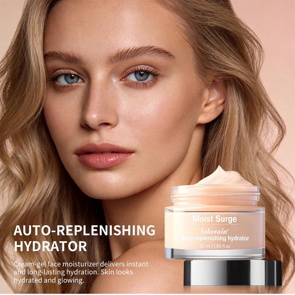 Auto-replenishing Hydration Cream Deep Moisturizing Refreshing Oil-Free Texture Quickly Absorb Long-lasting Hydration Face Cream