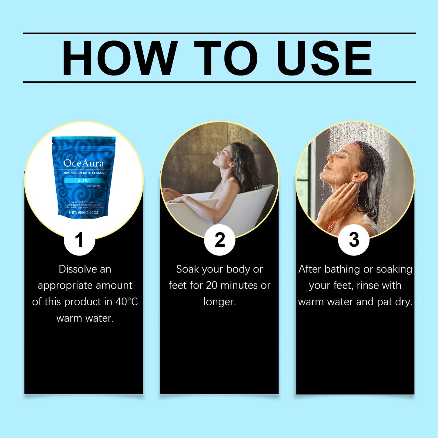 Magnesium Bath Salt Tablets Spa Body Exfoliation Dead Skin Removal Relieve Fatigue Improve Roughness Cleansing Skin Care Product