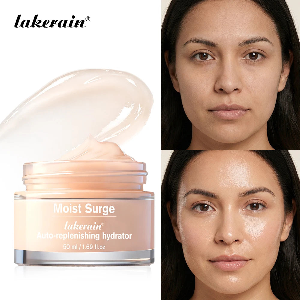 Auto-replenishing Hydration Cream Deep Moisturizing Refreshing Oil-Free Texture Quickly Absorb Long-lasting Hydration Face Cream