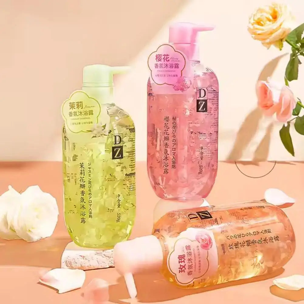 NEW Aromatherapy Moisturizing Body Wash Large Capacity 520ml Long-Lasting Fragrance Deep Cleansing Moisturizing Body Wash