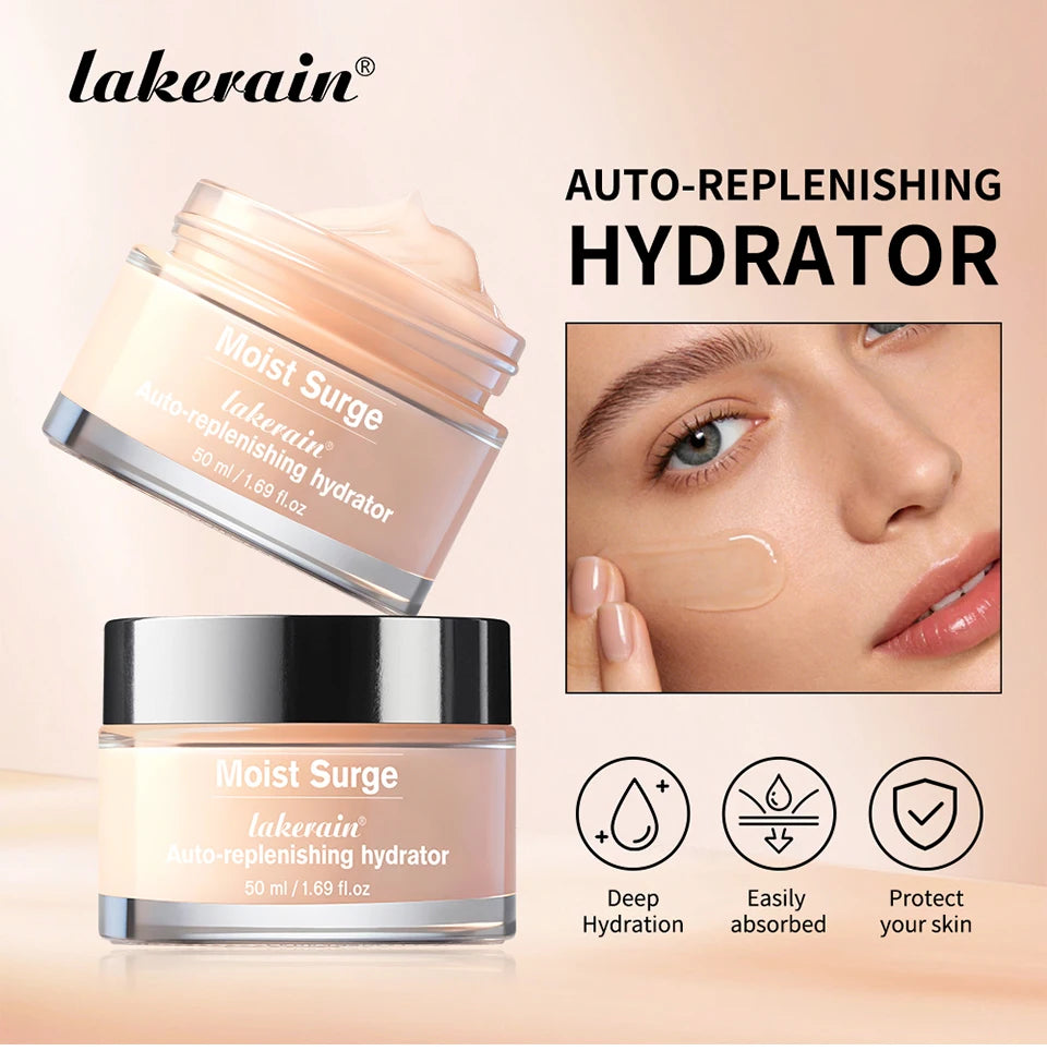 50ml Auto-replenishing Hydrator Long-lasting Deep Hydration Instant Glow Boost Non-greasy Face Cream Skin Care Product