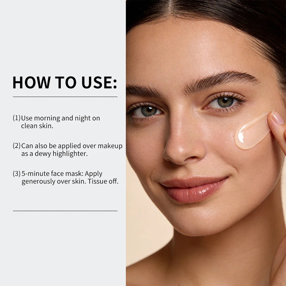 Auto-replenishing Hydration Cream Deep Moisturizing Refreshing Oil-Free Texture Quickly Absorb Long-lasting Hydration Face Cream