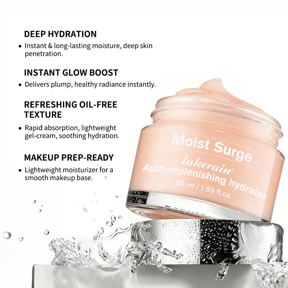 50ml Auto-replenishing Hydrator Long-lasting Deep Hydration Instant Glow Boost Non-greasy Face Cream Skin Care Product