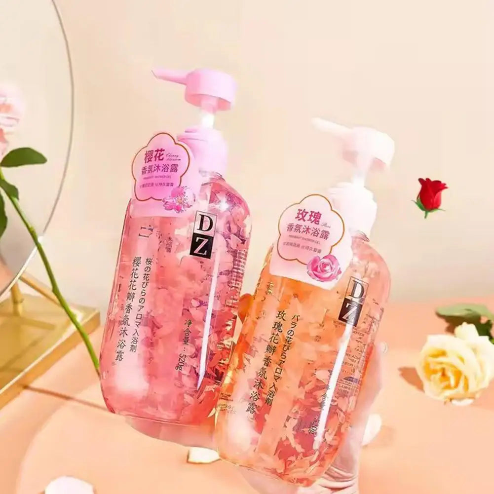 NEW Aromatherapy Moisturizing Body Wash Large Capacity 520ml Long-Lasting Fragrance Deep Cleansing Moisturizing Body Wash
