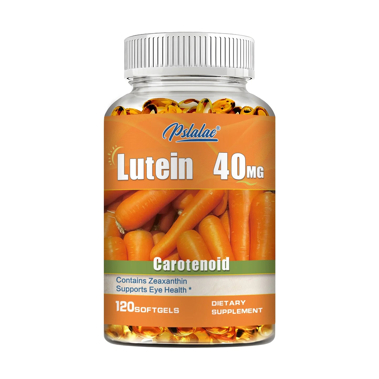 Lutein 40mg - with Zeaxanthin - Supports Healthy Vision, Blue Light Protection, Relieves Eye Fatigue and Dryness - 120 Capsules