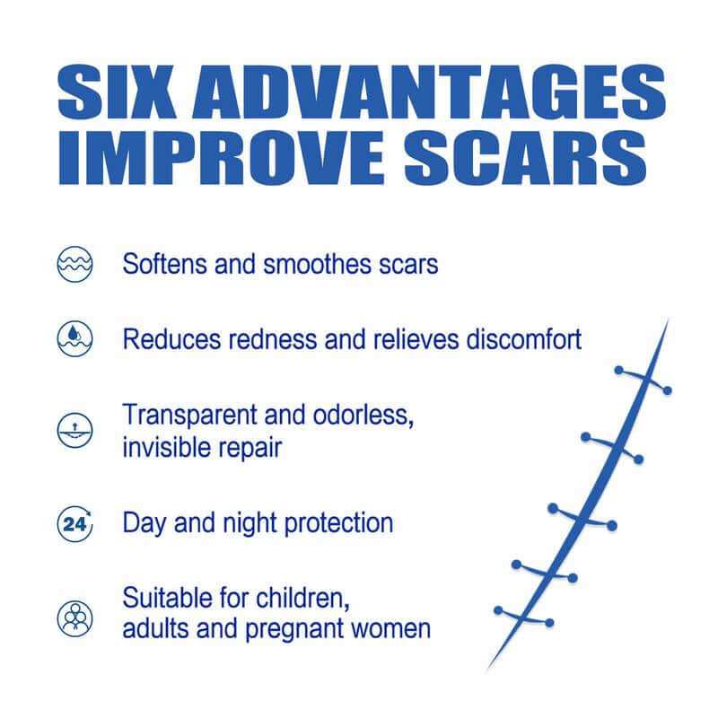 Bottle of Radiance Repair Serum for intensive scar recovery and skin smoothing