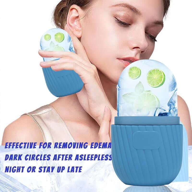 Premium ice roller and gua sha set for refreshing and tightening skin care