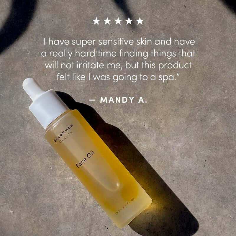 Hydrating Face Oil and stainless steel Gua Sha skincare duo for radiant, youthful skin