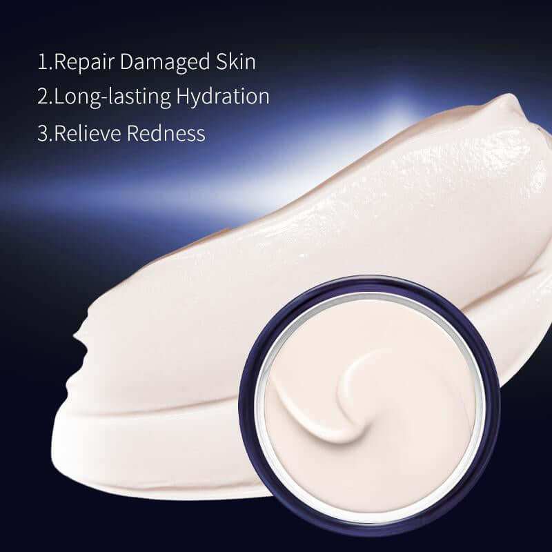 NAD+ Face Cream jar with anti-aging skincare benefits for firming and hydration