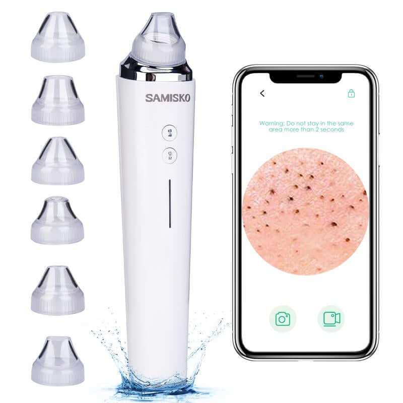 Advanced Pore Vacuum Black Head Remover device with sleek design for flawless skin care