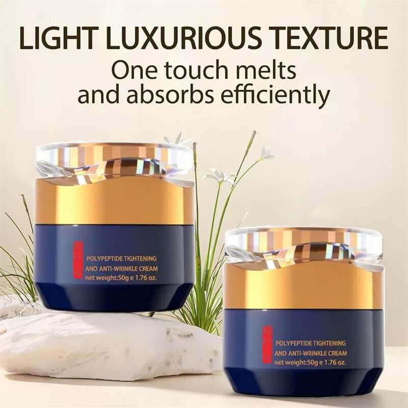 Peptide Lift Firming Cream jar with moisturizing anti-aging face cream for youthful skin